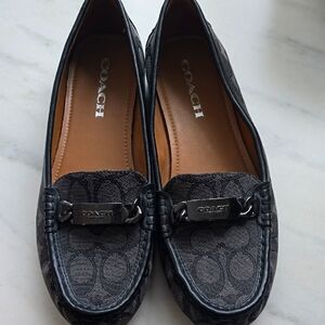 Coach Women's Black Loafers